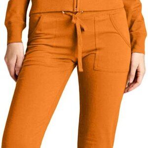 Stylish Women's 2-Piece Terry Tracksuit Set - Zip Up Hoodie & Joggers S-3XL